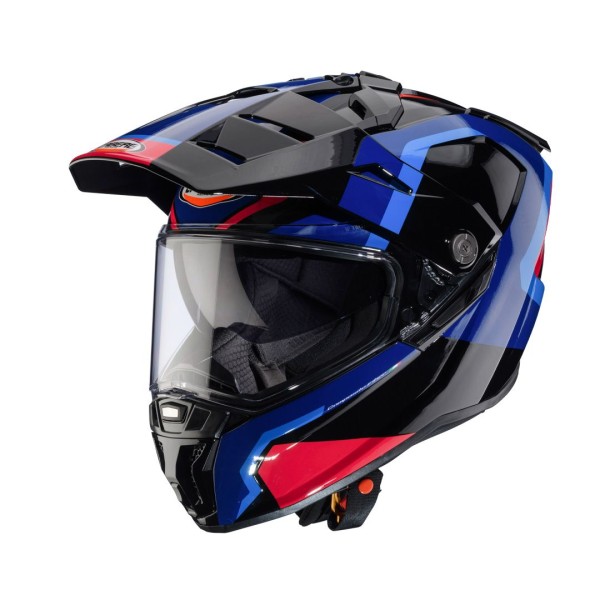 Caberg Caberg Tanami Scram Black/Red/Blue/Light Blue Helmet